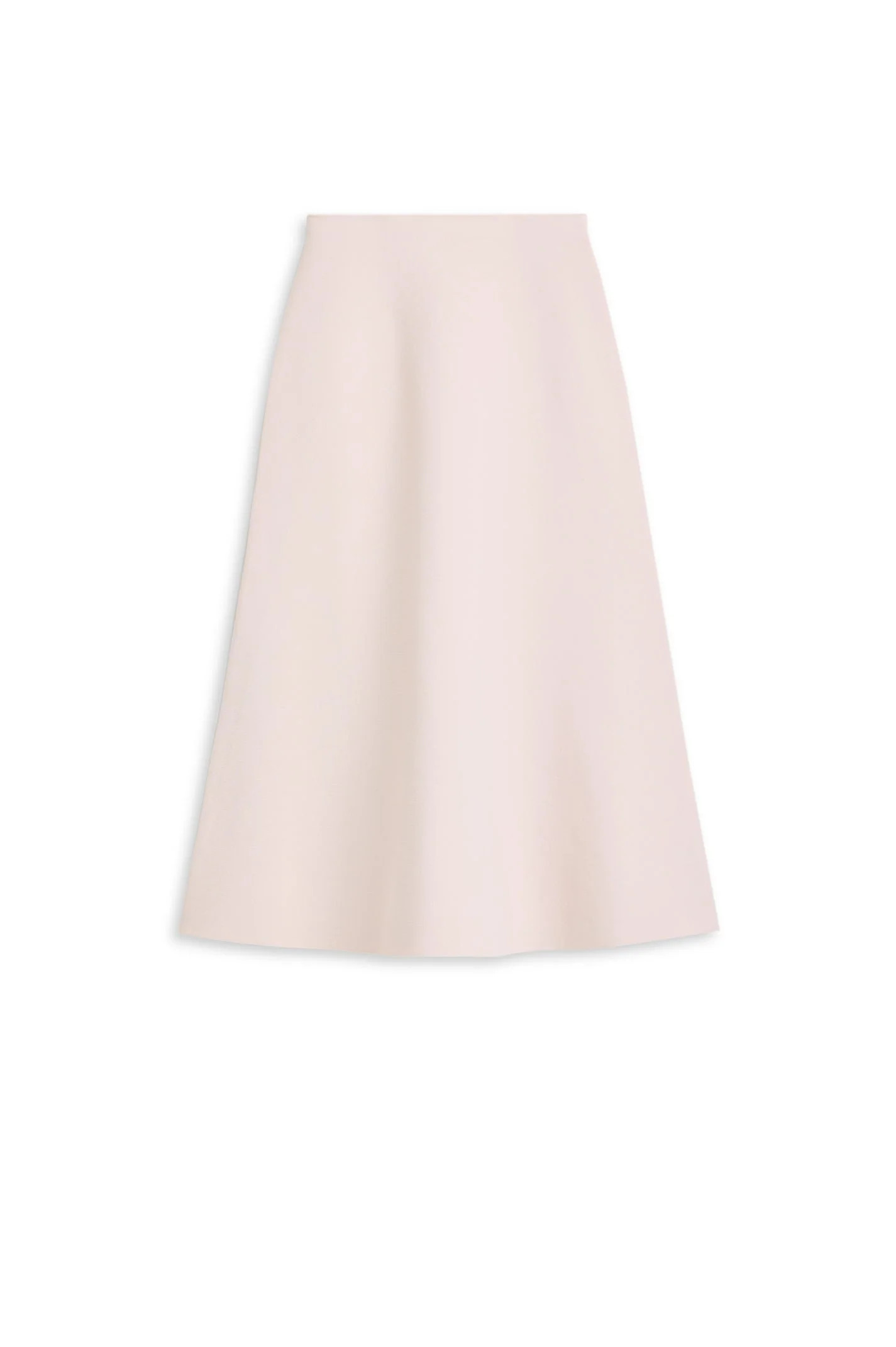 CREPE KNIT SOFT HEM SKIRT - ICE.PINK - Scanlan Theodore | Scanlan Theodore US