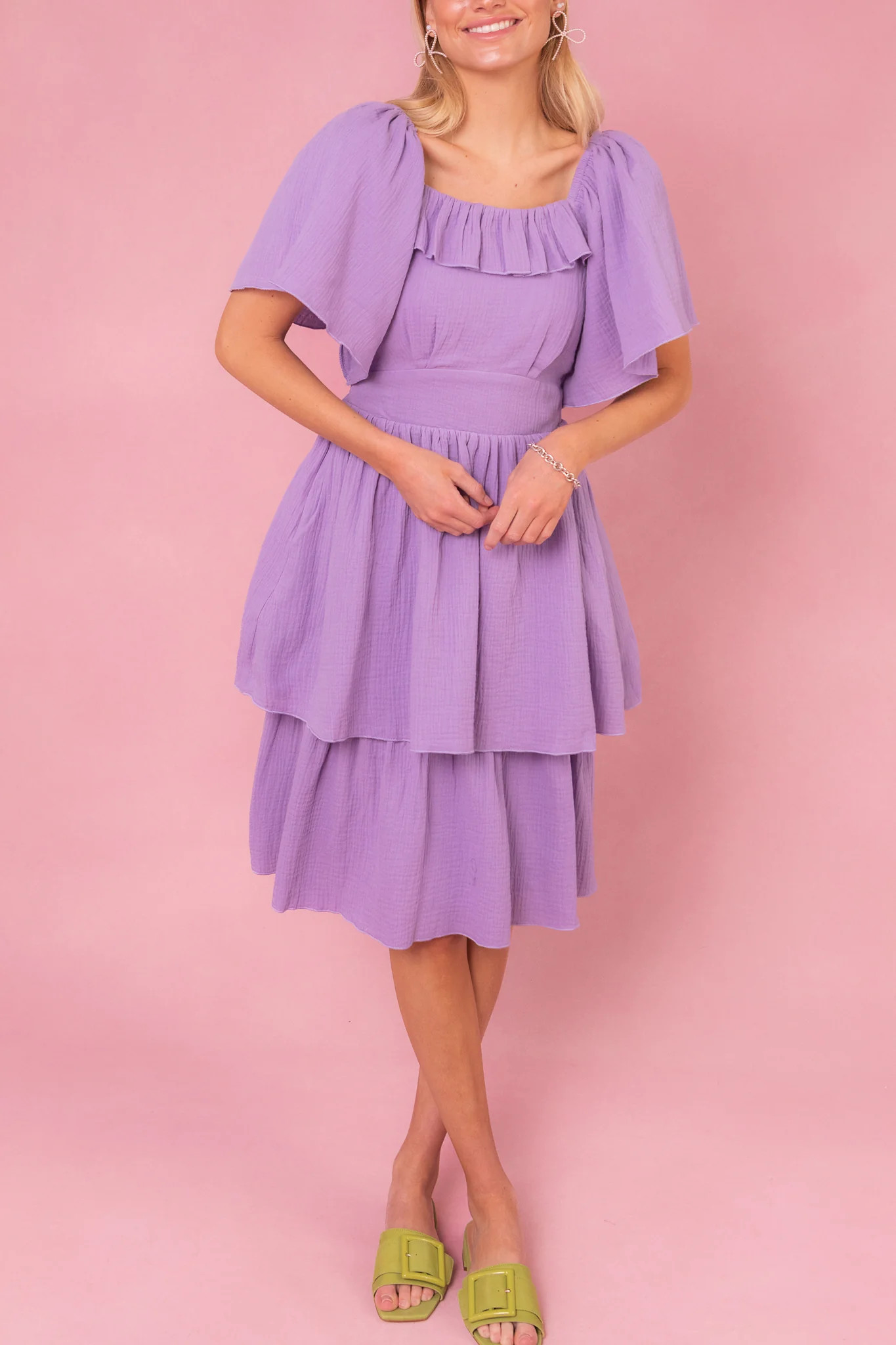 Iris Dress in Lavender | Ivy City Co