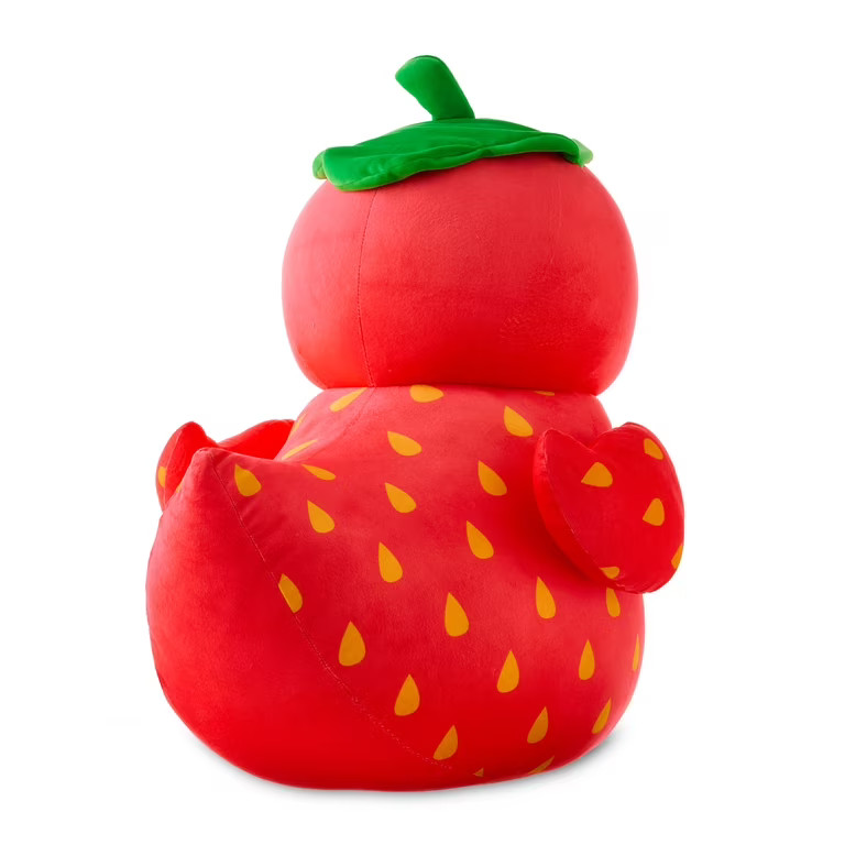 Large Strawberry Duck Plush, Red, 22", Easter by Way To Celebrate | Walmart (US)