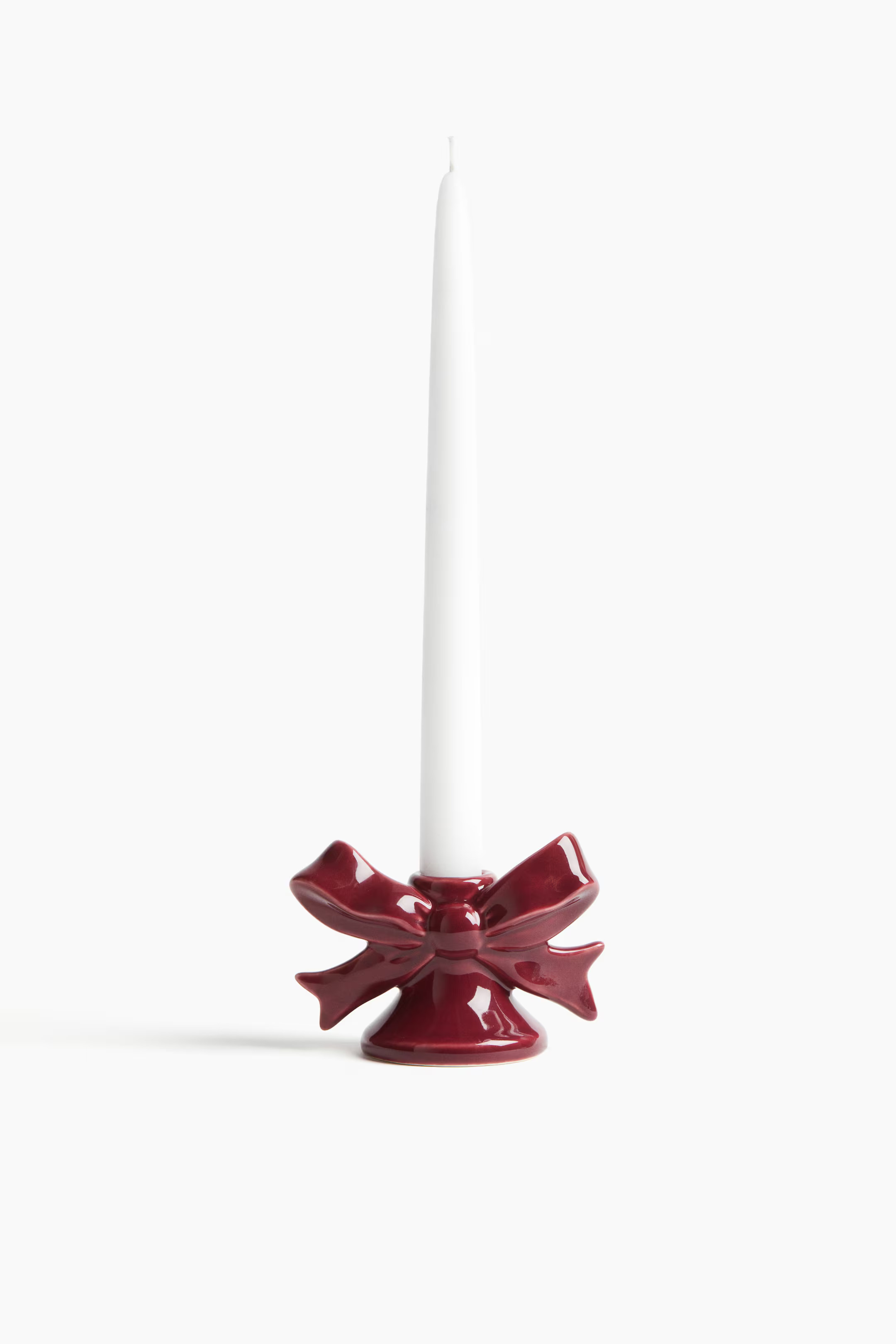 Decorative Stoneware Candleholder | H&M (US + CA)