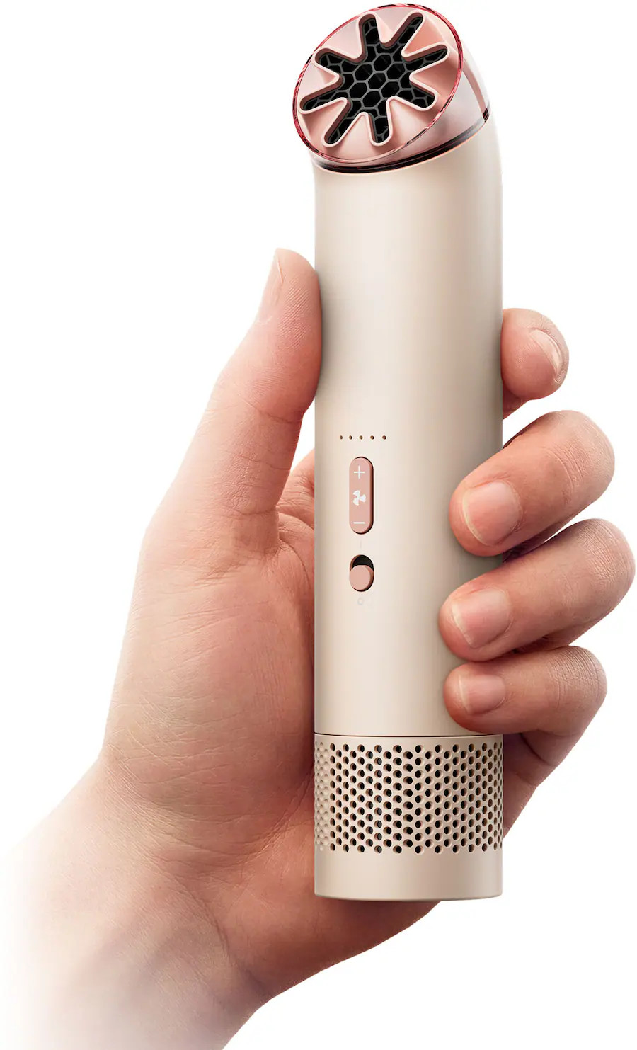 Dyson - HushJet Mini Cool Fan w/ Accessories - Stone / Blush | Best Buy U.S.