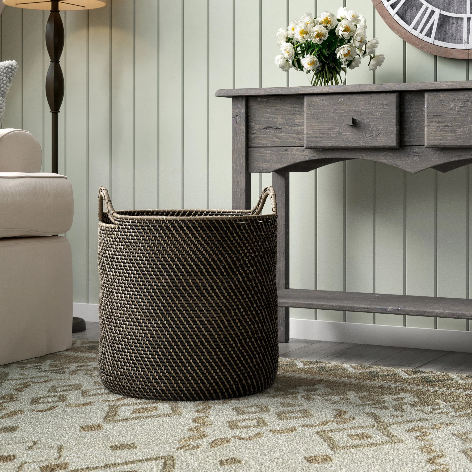 AllModern Jettie Rattan Basket | Wayfair North America