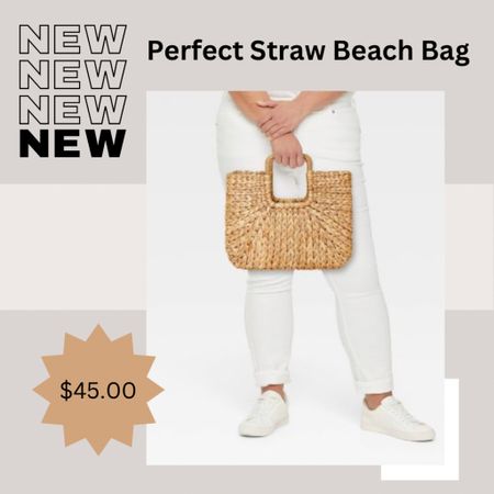 The perfect straw beach bag for your summer vacays! ☀️ 

Beach bag, pool bag, straw bag, beach tote, straw tote, summer vacation, summer bag, summer tote

#LTKtravel #LTKswim #LTKSeasonal
