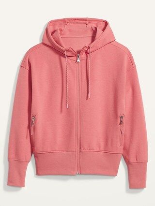 Dynamic Fleece Zip Hoodie for Women | Old Navy (US)