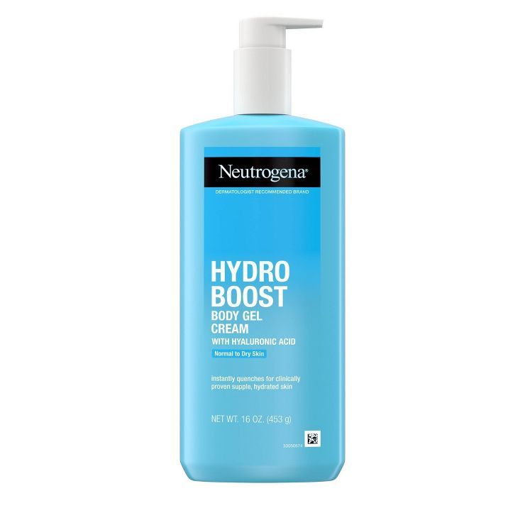 Neutrogena Hydro Boost Hydrating Body Gel Cream with Hyaluronic Acid - 16oz | Target