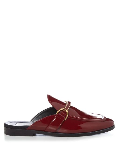 Holzer faux-leather slip-on loafers | Matches (US)