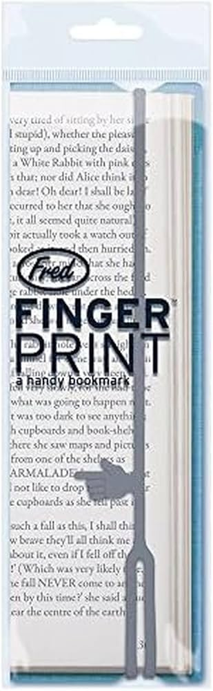 Genuine Fred Fred Finger Print a Handy Bookmark, Random Color | Amazon (US)