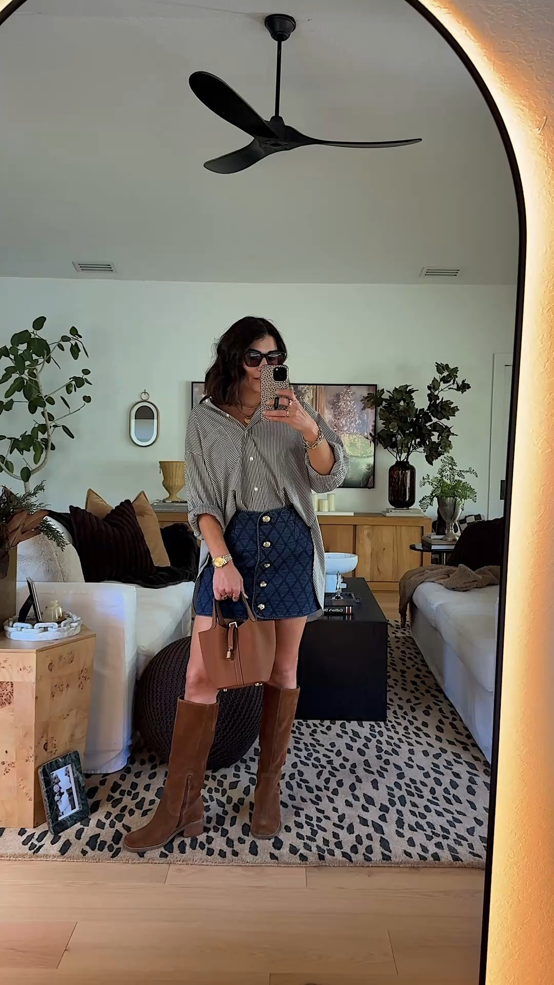 Shirt is oversized wearing a size small. Boots fit big, size down 1/2 size. #meandmrjones 

#LTKootd #LTKstorytime #LTKmomlife