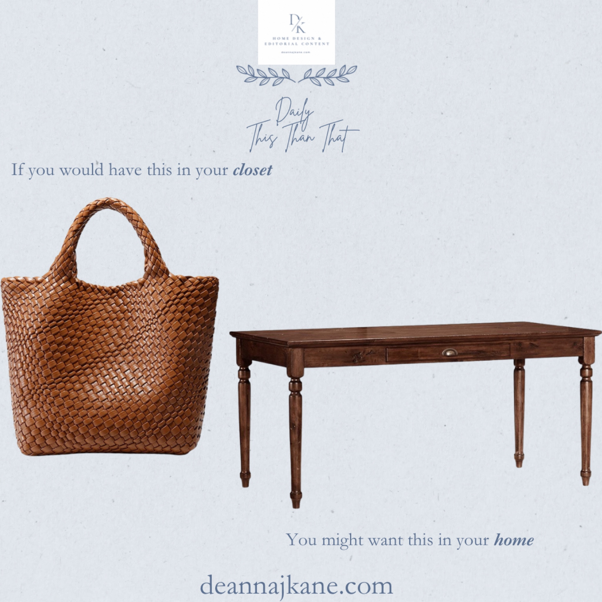 If you would carry this bag, you might want this writer’s desk in your home  

#LTKHome #LTKStyleTip #LTKItBag