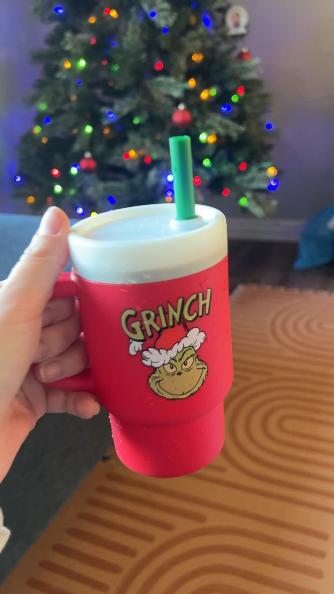 Toddler spill-proof grinch tumbler, toddler Christmas gift idea

#LTKGiftGuide #LTKKids #LTKHoliday