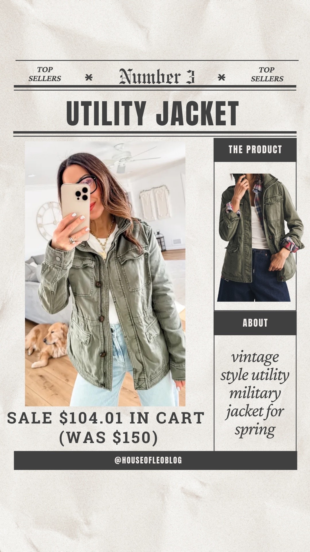 Wearing small utility jacket. Spring jackets. Military jacket. Abercrombie sale.

#LTKSpringSale #LTKSaleAlert #LTKOver40