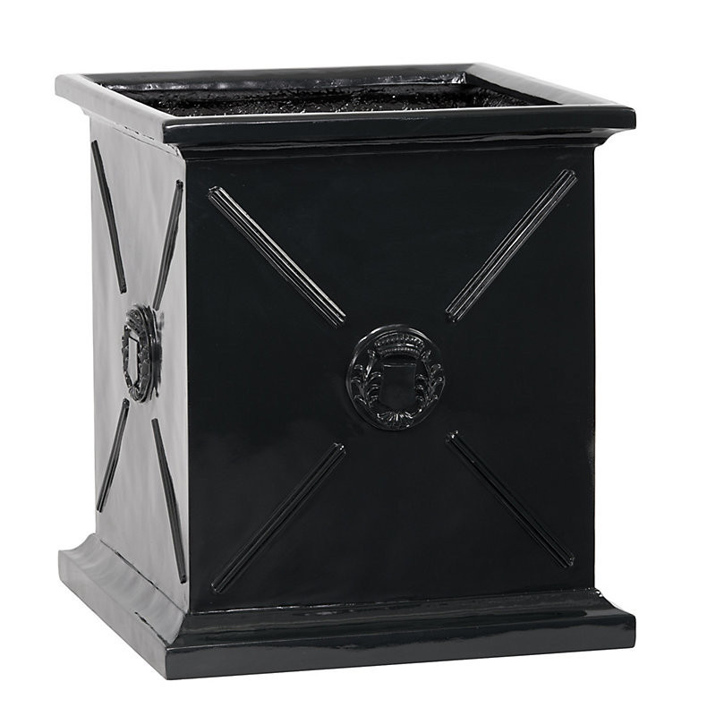 Beauclaire Planter - Black, Medium - Ballard Designs | Ballard Designs, Inc.