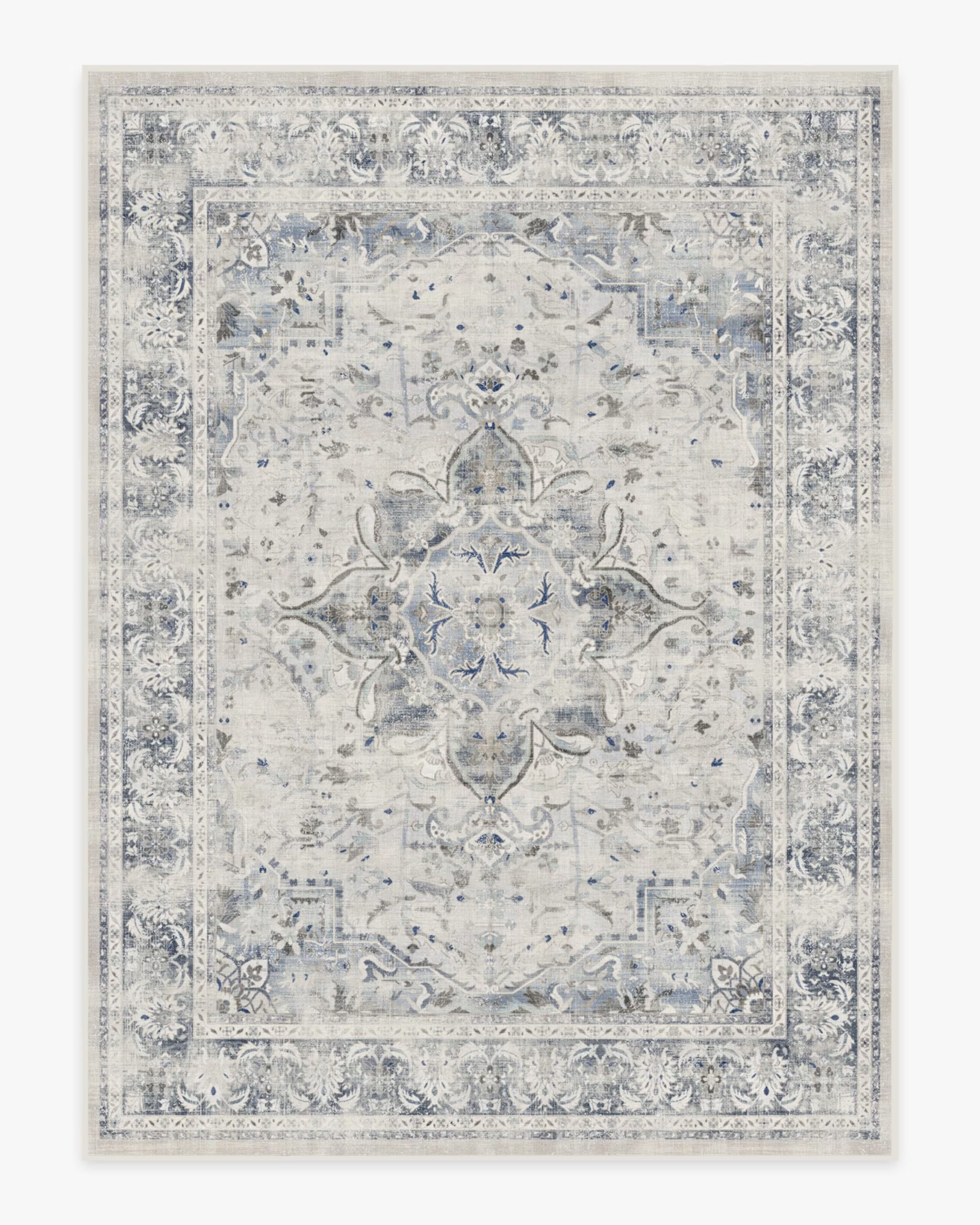 Sarrah Blue Quartz Tufted Rug | Ruggable