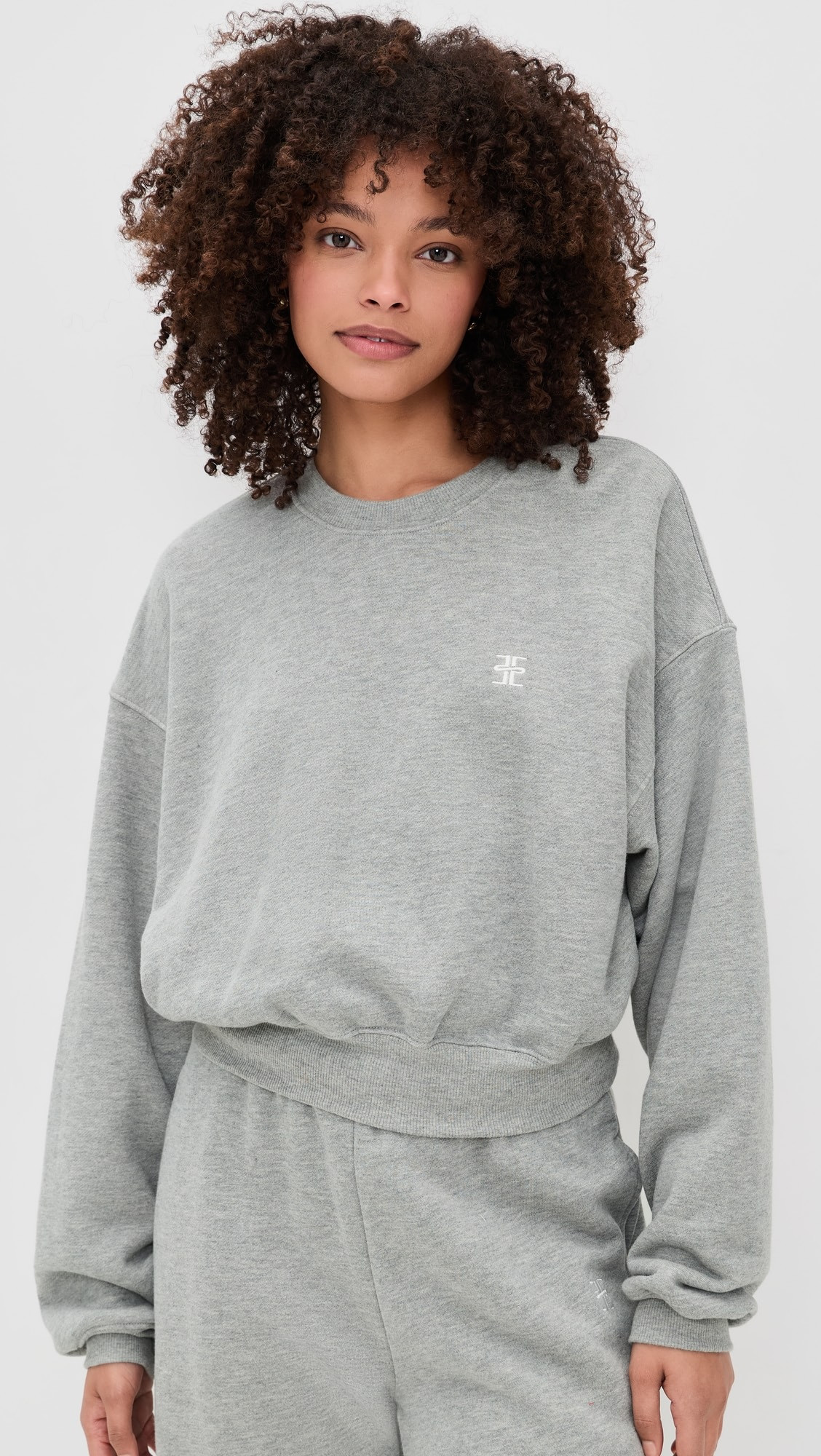 Cropped Crewneck Sweatshirt | Shopbop