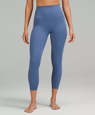 lululemon Align™ Scalloped Hem High-Rise Crop 23" | Women's Capris | lululemon | Lululemon (US)