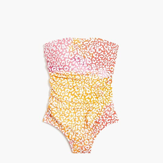 Factory: Strapless One-piece Swimsuit For Women | J.Crew Factory