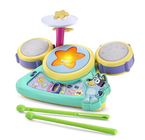 VTech Bluey Hooray Drum Set | Amazon (US)