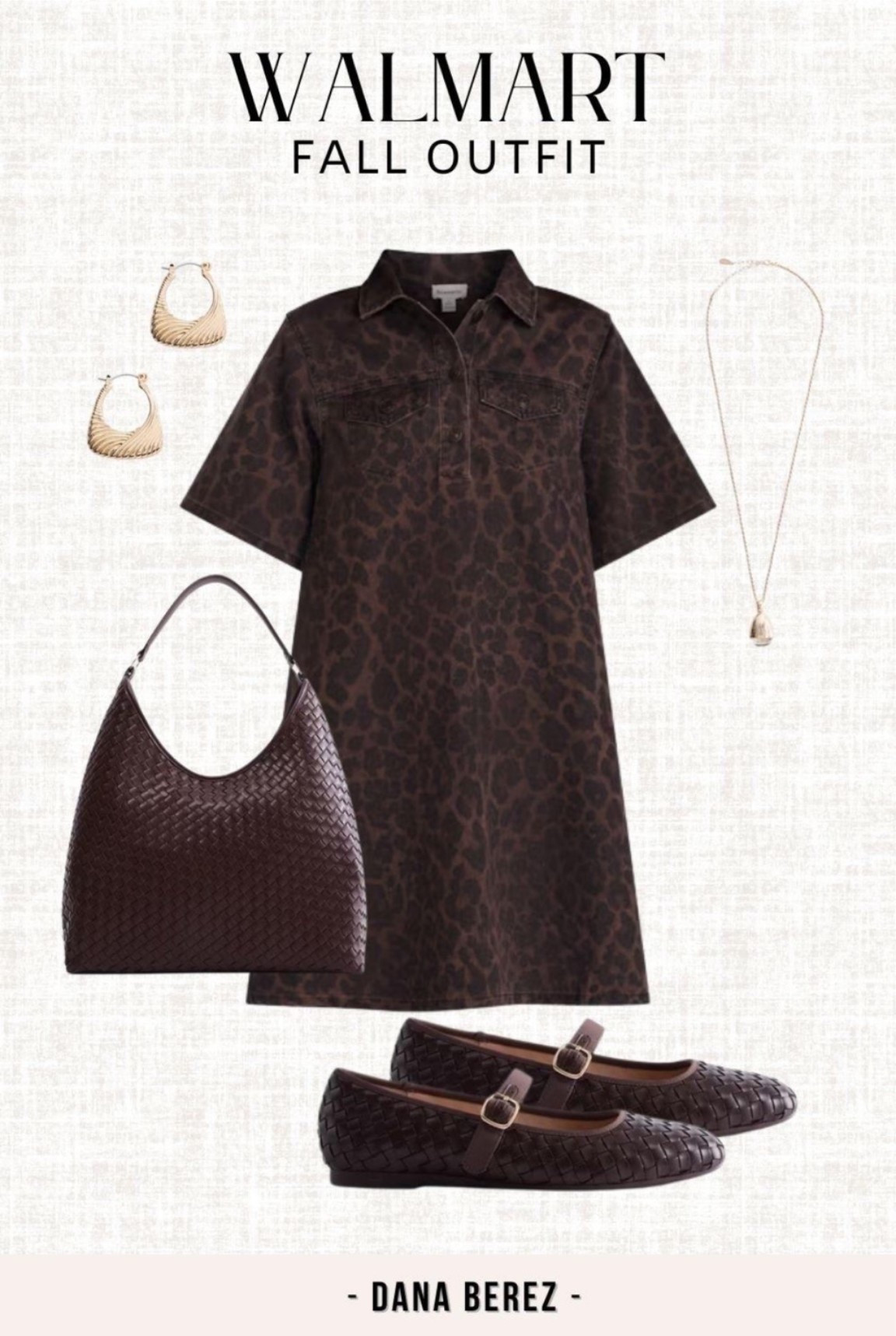 Walmart fall fashion is SO good right now 🤎 this leopard mini dress with woven accessories feels polished, trendy, and perfect for transitioning into fall.

Walmart fall outfit, leopard print dress, fall dress outfit, Walmart fashion finds, woven flats, Mary Jane flats, brown handbag, affordable fall fashion, women’s fall style

#LTKMidsize #LTKSeasonal #LTKootd