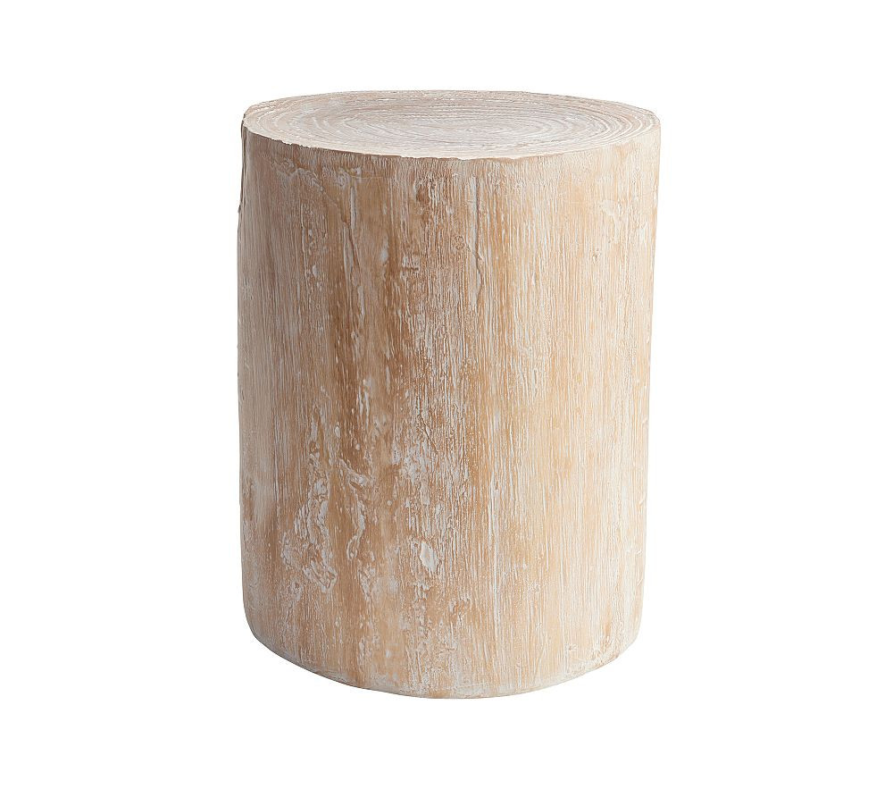 Wood Stump Side Table (14") | Pottery Barn Kids