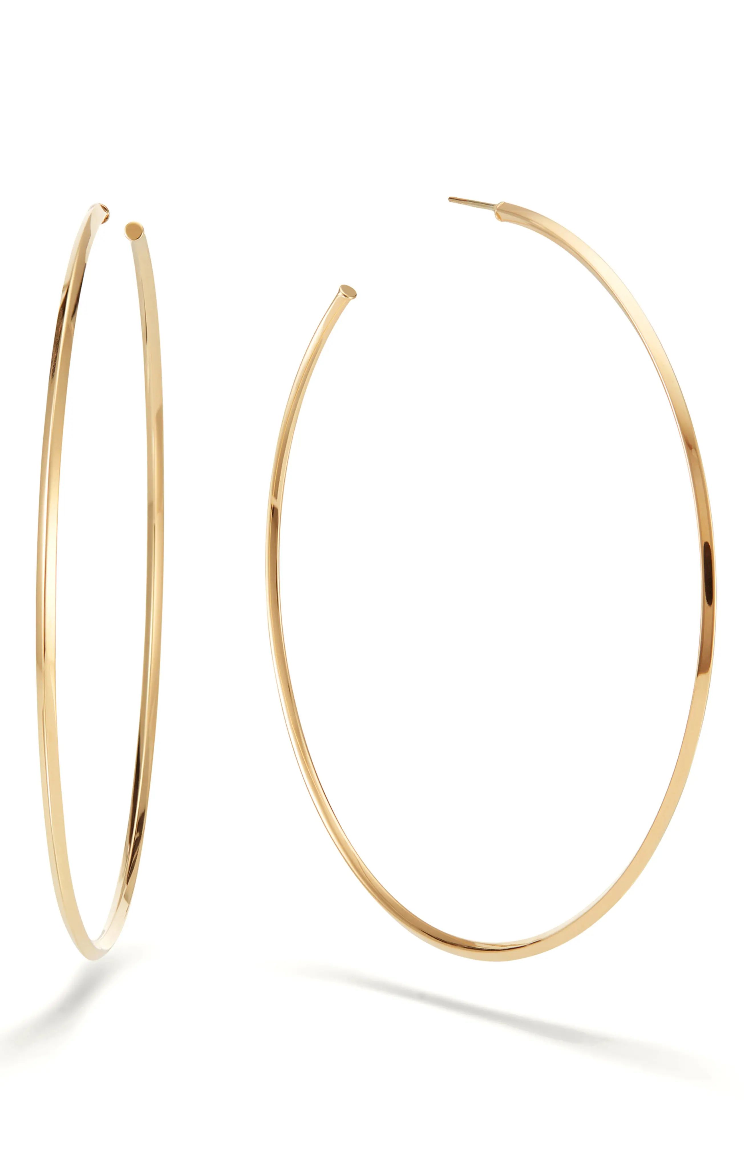 Women's Lana Jewelry Casino Hollow Hoop Earrings | Nordstrom