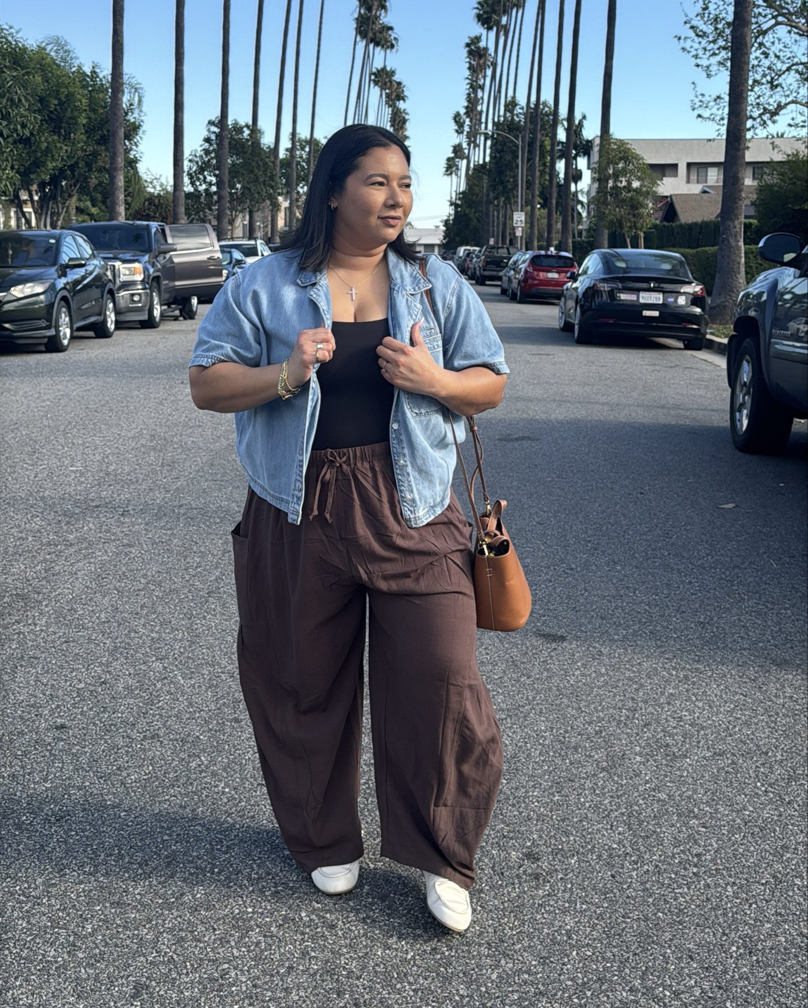 Outfits I wore this week. 

Sunday - casual elevated outfit
Monday - Thursday wfh outfit 

Linen pants - XL/ run big/ tummy friendly 
Denim top - large / runs big 
Grey matching set / large / runs a little loose / tummy friendly 
Striped sweater - XL/ cropped / runs small/ lightweight and comfy 
Leggings - large / tummy friendly 
Navy matching set- large / super comfortable and tummy friendly 
Brown matching set - large (same as grey) 
Denim jacket - XL/ oversized fit/ great quality 

Midsize outfit 
Midsize fashion 
Curvy fashion 
Mom outfit 
Casual outfit 
Linen pants 
Denim 
WFH outfit 
School drop off outfit 
Easter outfit 
Spring outfit 


#LTKSpringSale #LTKMidsize #LTKootd