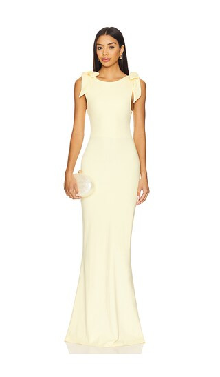 x REVOLVE Cornelia Maxi Dress in Butter Yellow | Revolve Clothing (Global)