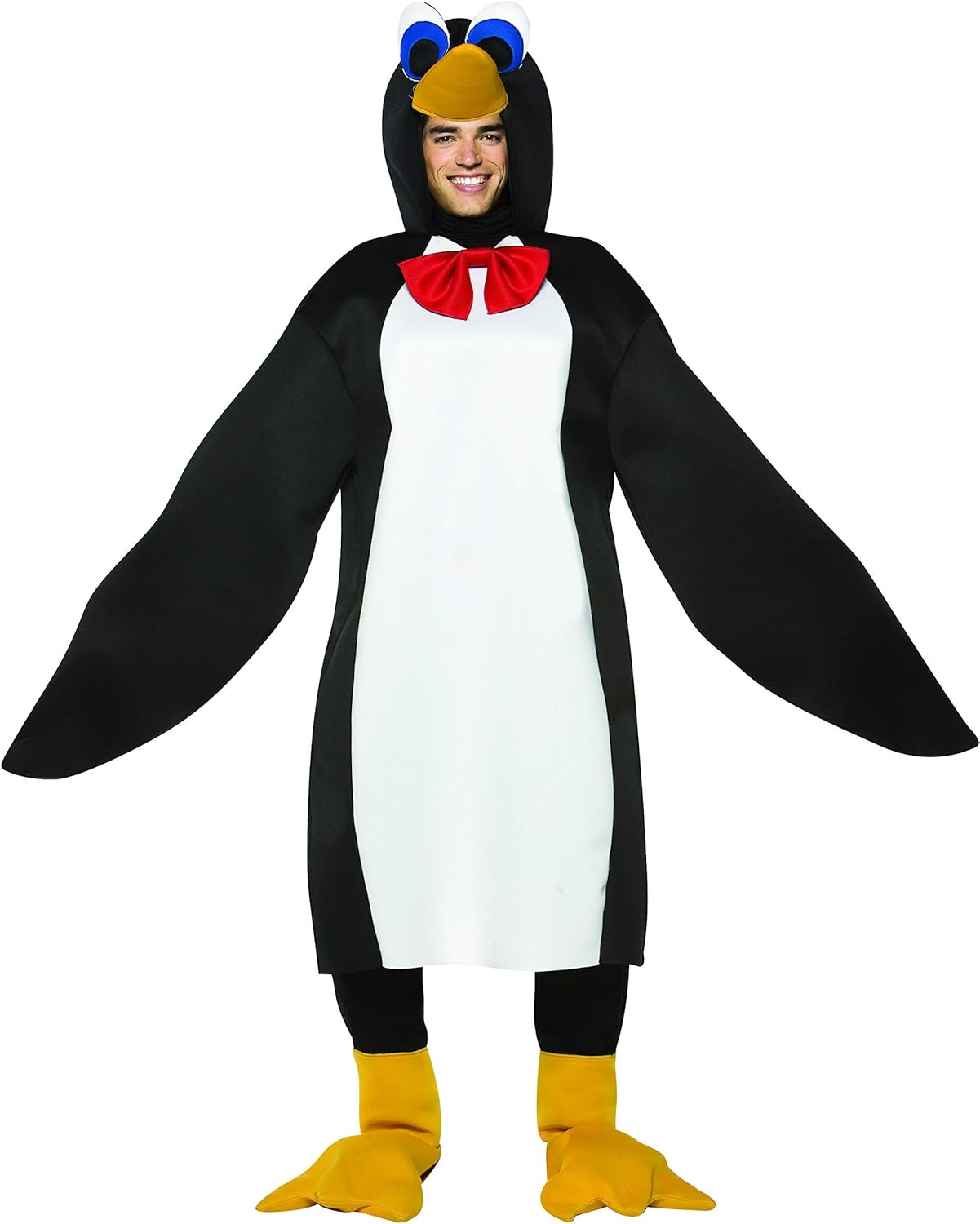 Rasta Men's Imposta Lightweight Penguin Costume, Black | Amazon (US)