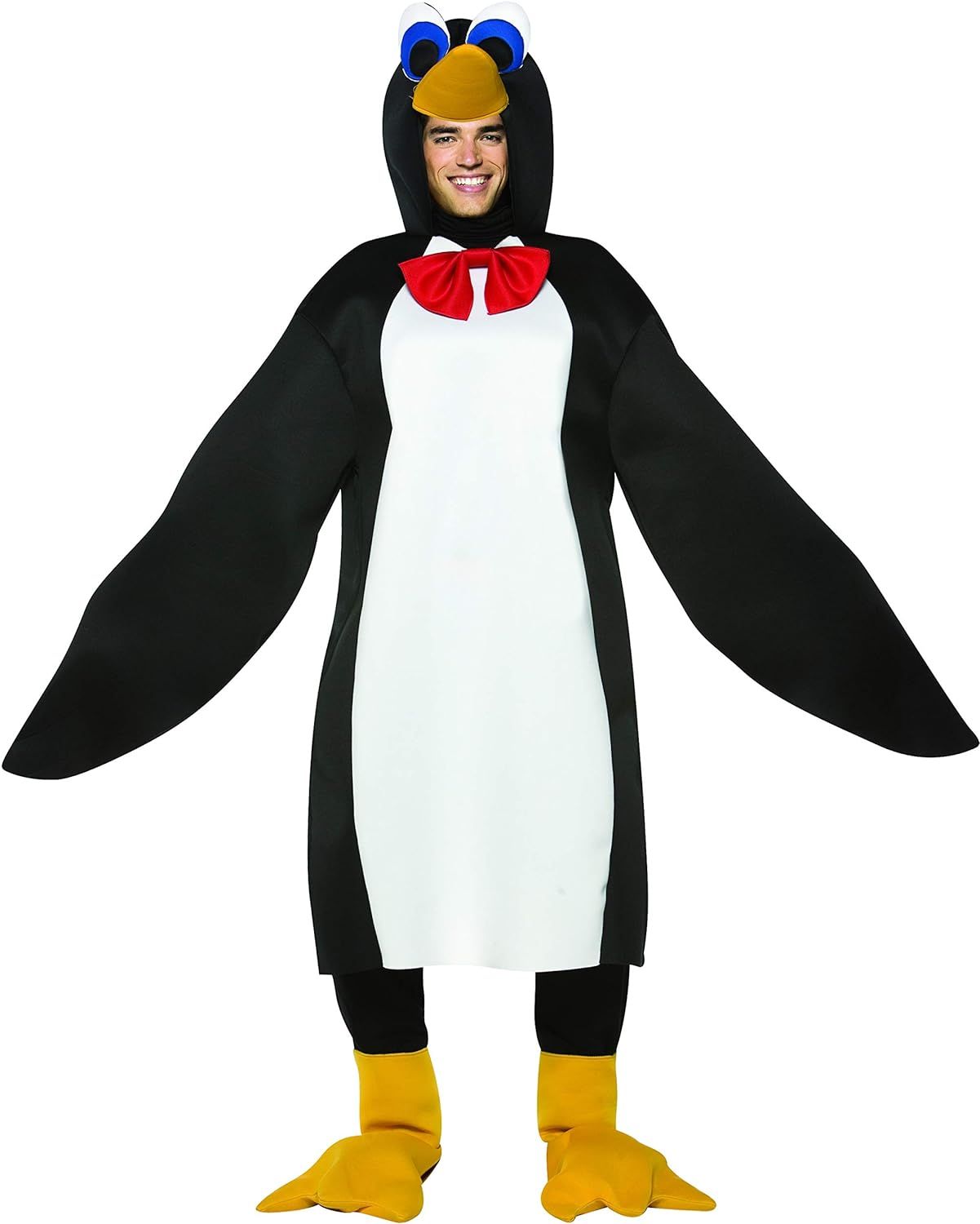 Rasta Men's Imposta Lightweight Penguin Costume, Black | Amazon (US)