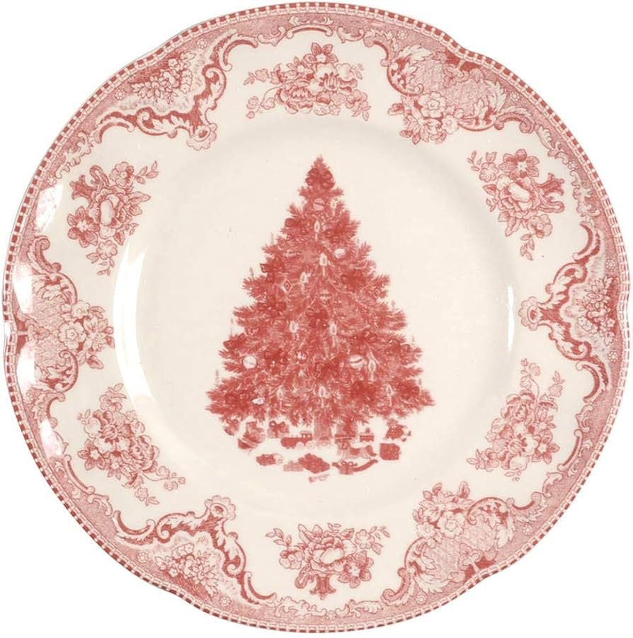Old Britain Castles Pink Christmas Salad All Pink W/Tree | Amazon (US)