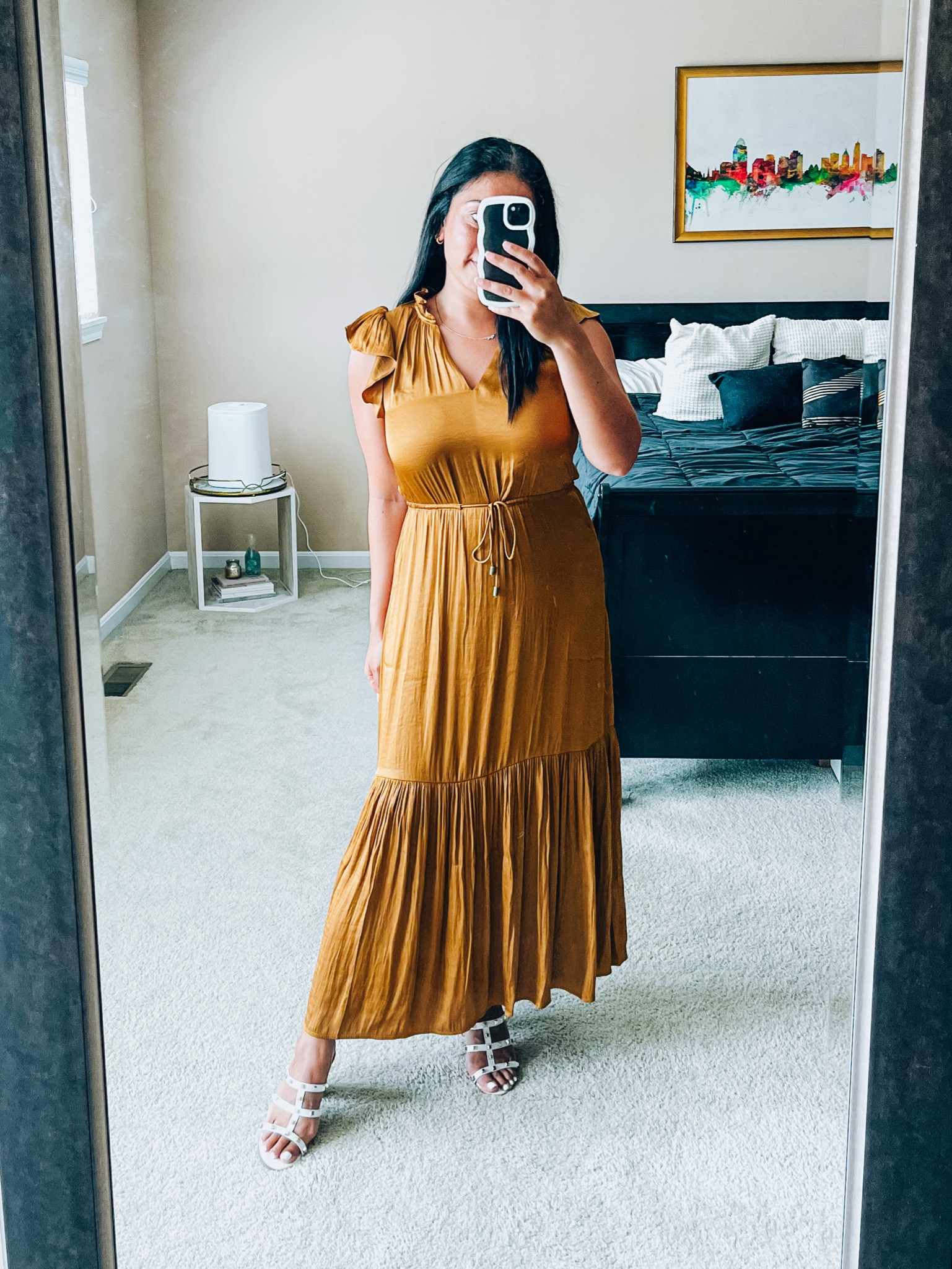 steve madden fall dresses Steve Madden Avie Dress-Brown Plaid – Styles By Erica main image 0