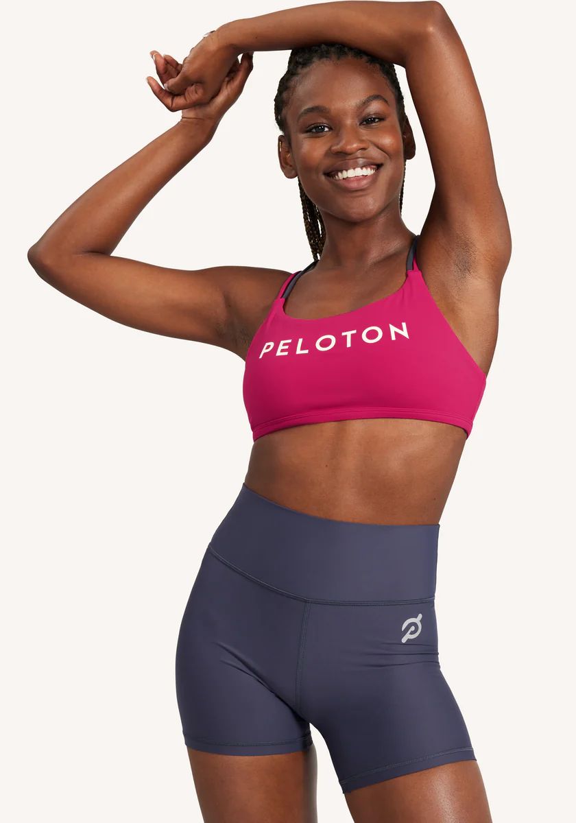 Cadent Strappy Elevate Thin Band Bra | Peloton Apparel