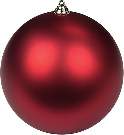 Christmas Ornament Balls 7.9" Large Christmas Decorations Xmas Tree Shatterproof Big Red Christma... | Amazon (US)
