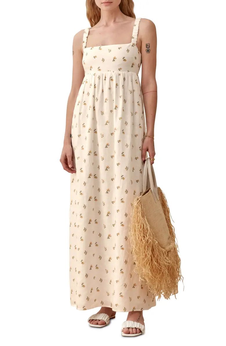 Tana Floral Linen Maxi Dress | Nordstrom | Nordstrom