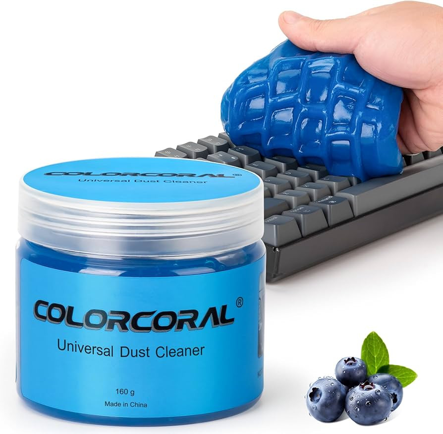 COLORCORAL Universal Cleaning Gel for Office Electronic Products Keyboard Cleaner Dust Cleaning G... | Amazon (US)