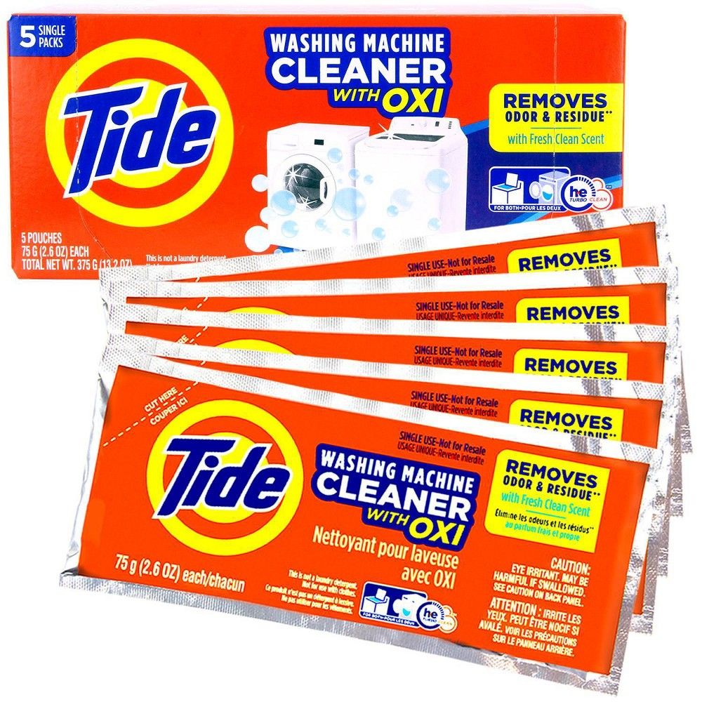 Tide Washing Machine Cleaner for Front and Top Loader Washer Machines - 5ct | Target