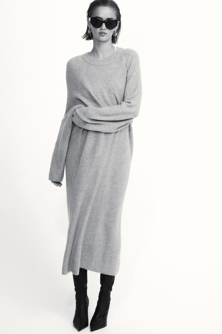 Strickkleid - Beige - Ladies | H&M AT | H&M (DE, AT, CH, NL, FI)