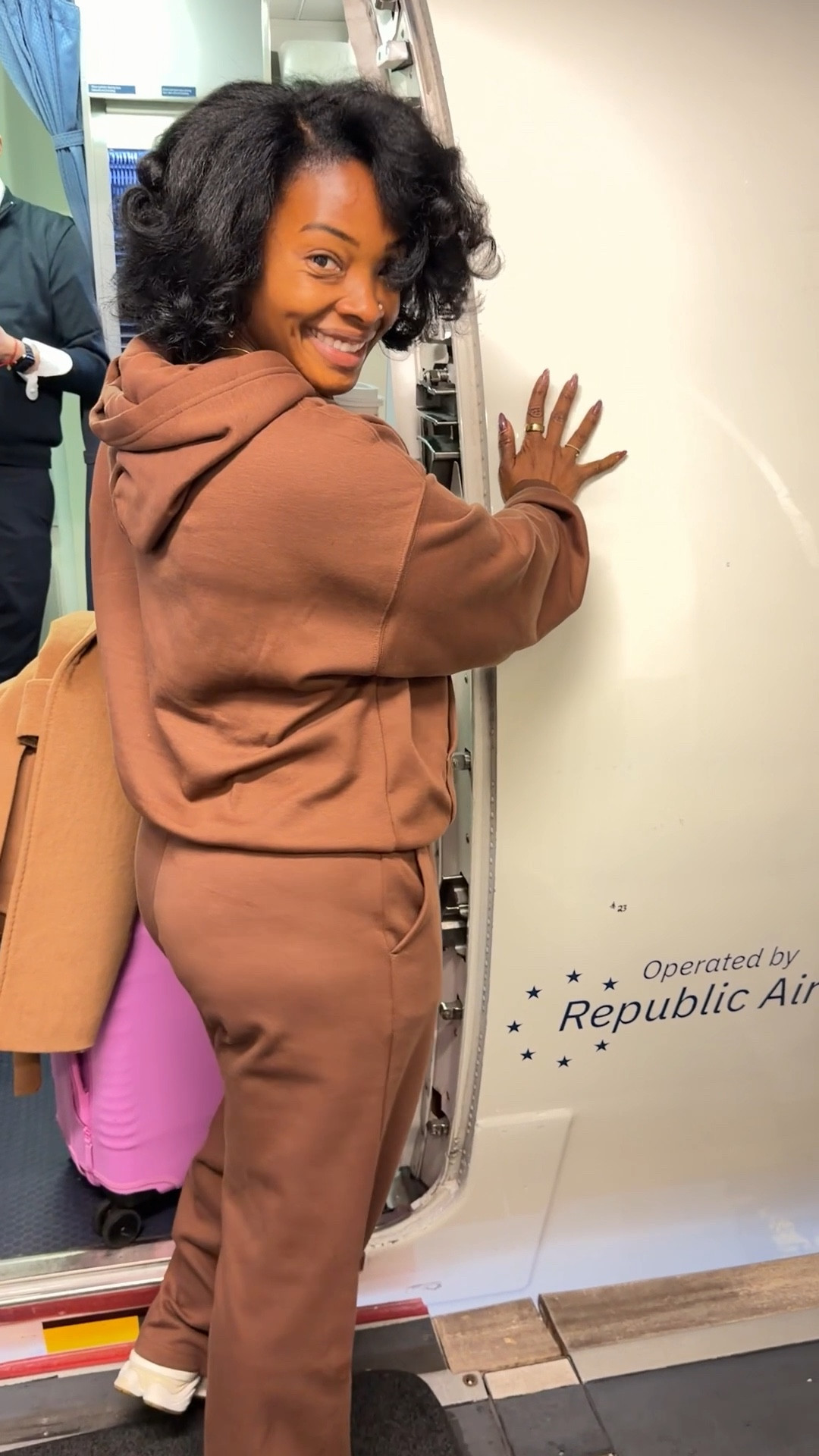 Another trip, another comfy travel set!! I literally want this in all colors. Wearing a medium in both pieces  

#LTKTravel #LTKootd #LTKdayinmylife