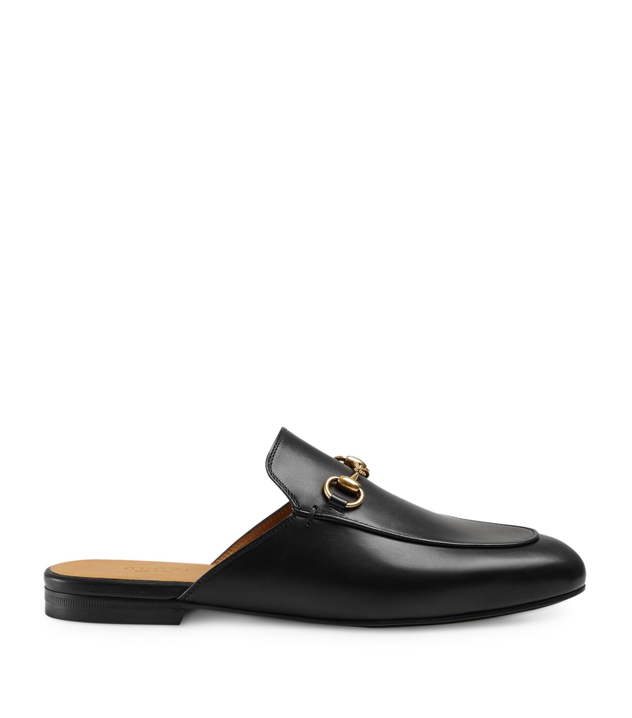 Leather Princetown Slippers | Harrods