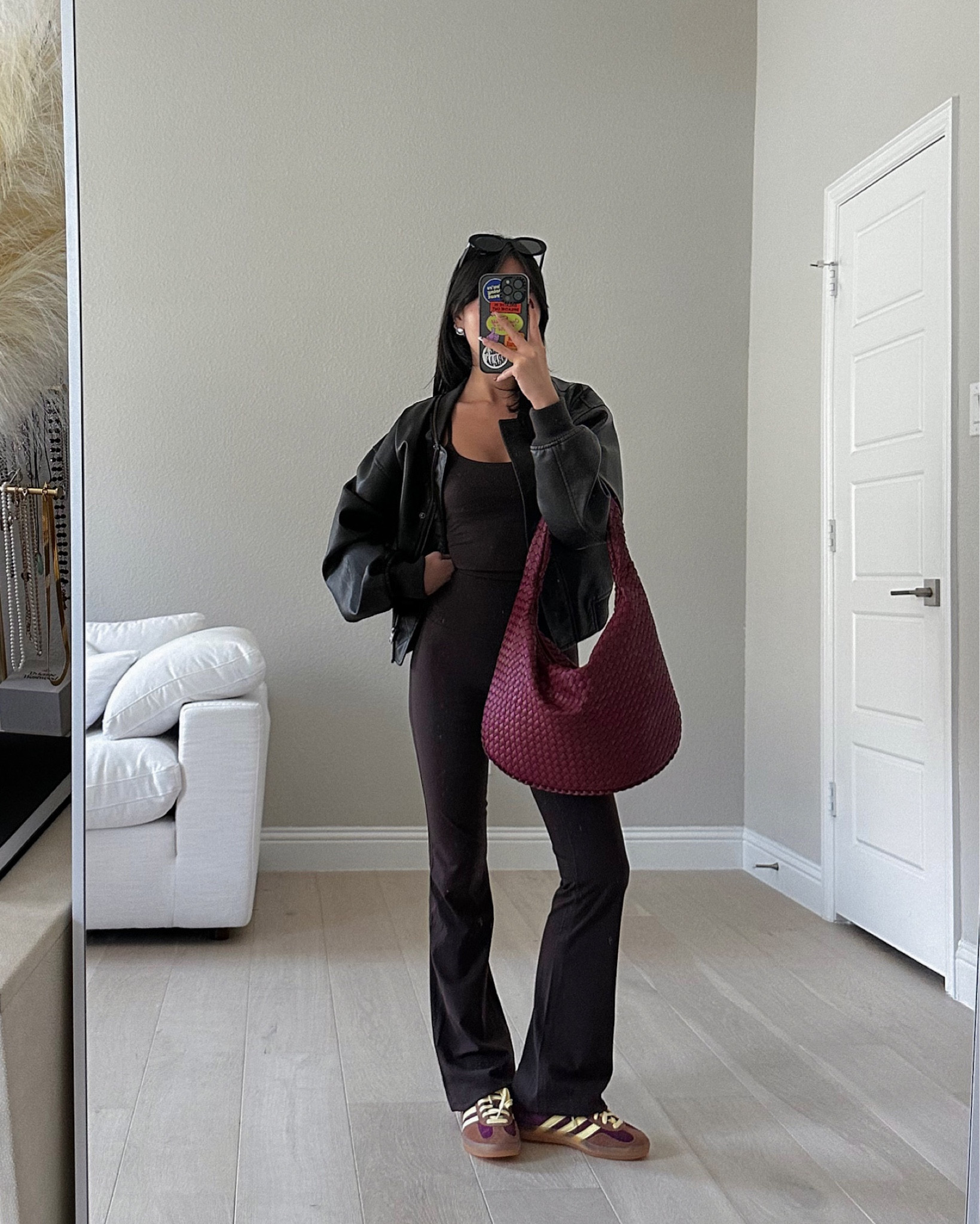 comfy brown & burgundy outfit ♥️🤎

#LTKFitness #LTKActive #LTKTravel