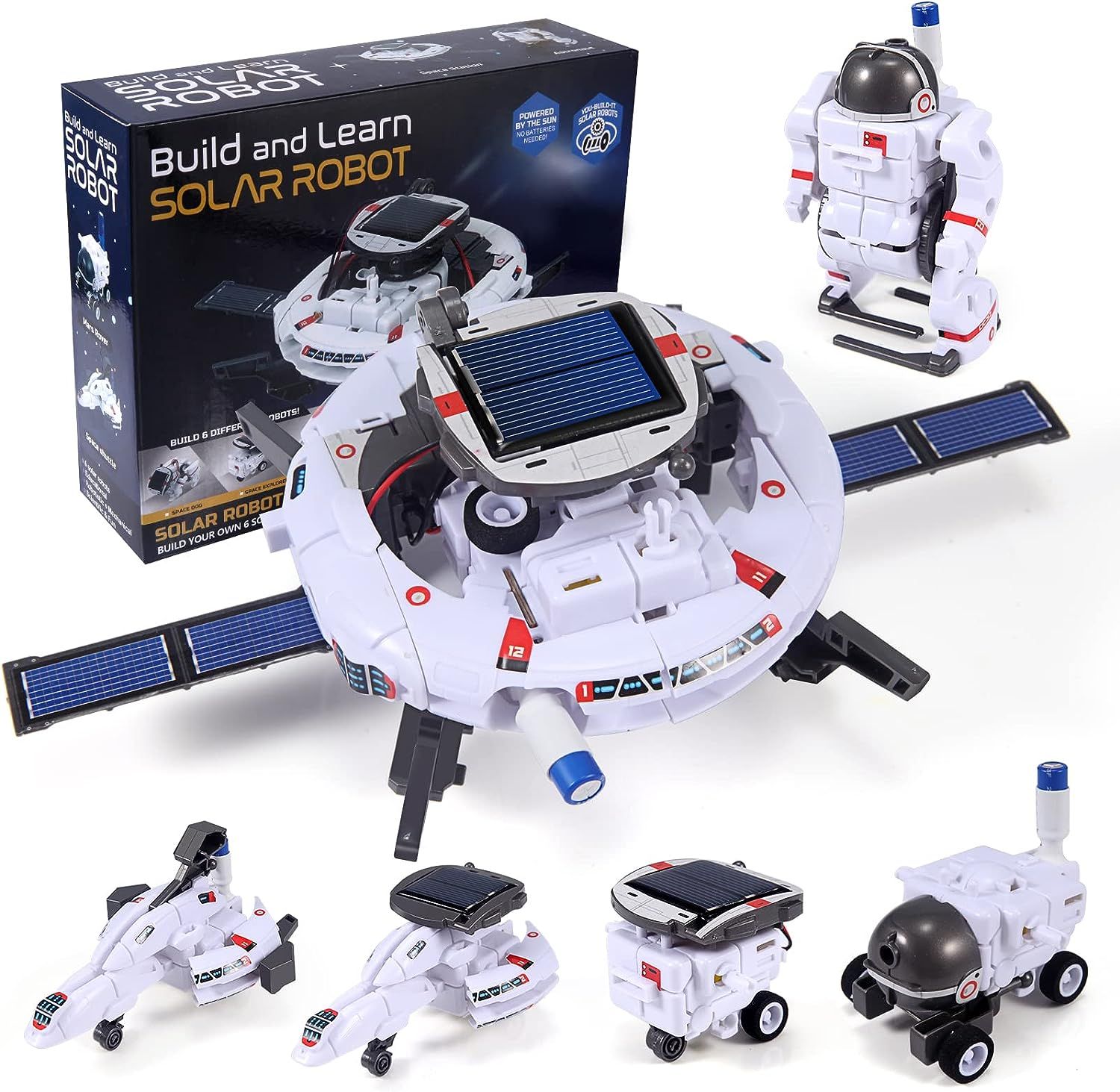 STEM Projects Toys for Kids Ages 8-12, Solar Robot Science Kits Gifts for 8-14 Year Old Teen Boys... | Amazon (US)