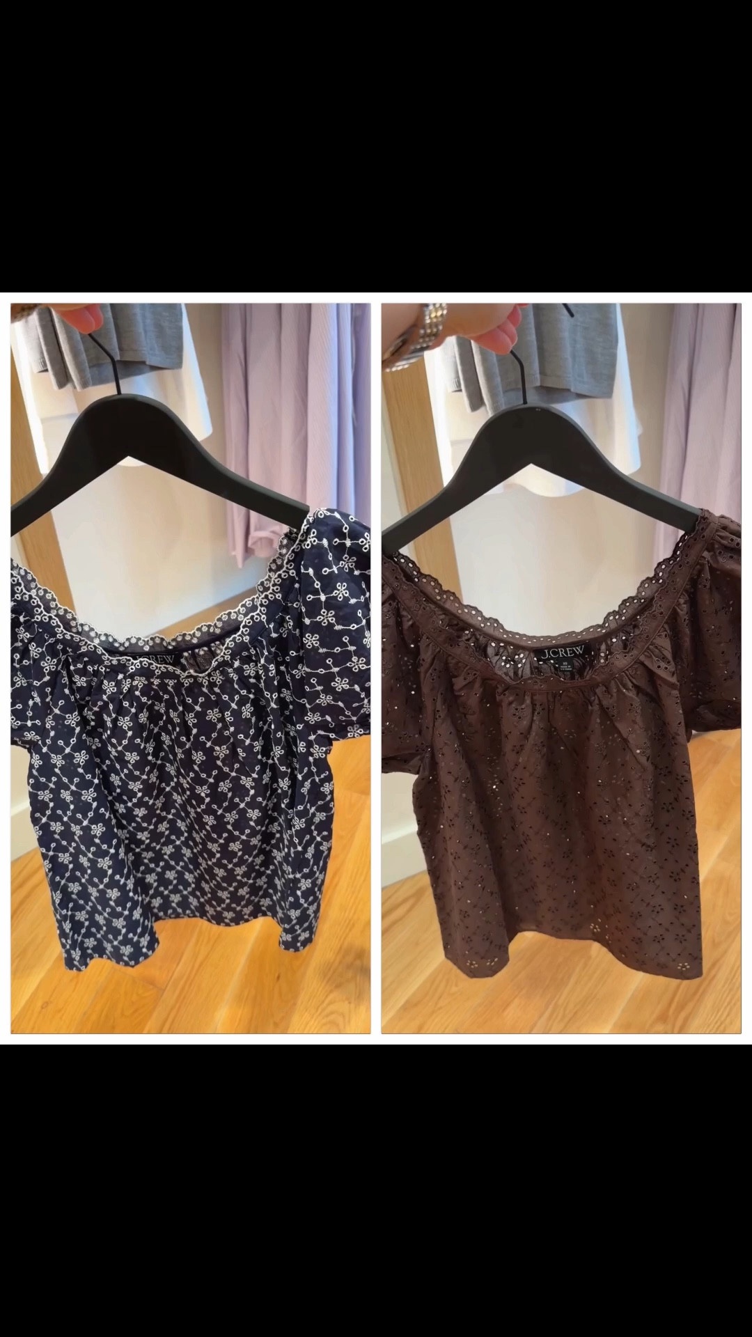 Aren’t these scallop-trim eyelet tops so pretty for spring and summer?! Love both this navy and white combo as well as this gorgeous chocolate brown. Also available in a beautiful classic white and white/red combo.

#LTKOver40 #LTKootd #LTKSaleAlert