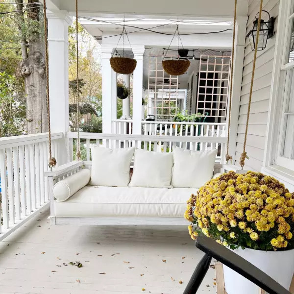 Sunday Porch Swing with Cushions | Ballard Designs, Inc.