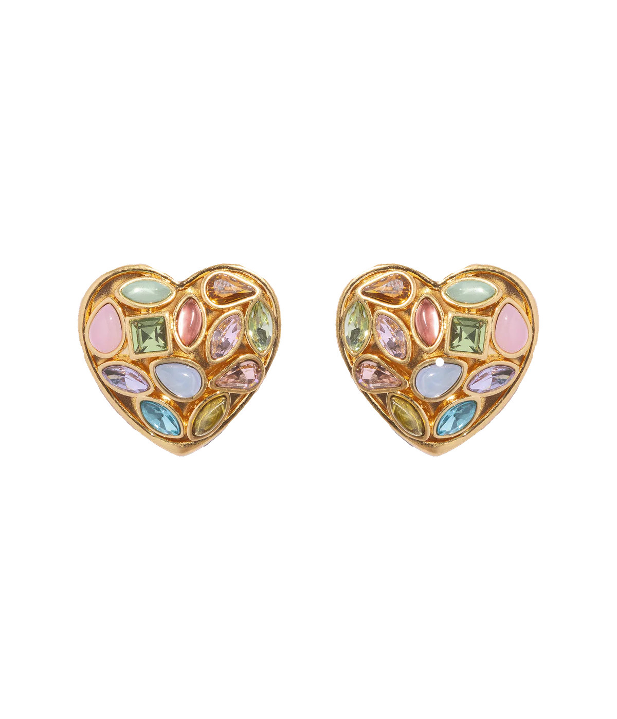 Eliza Heart Earrings | Over The Moon