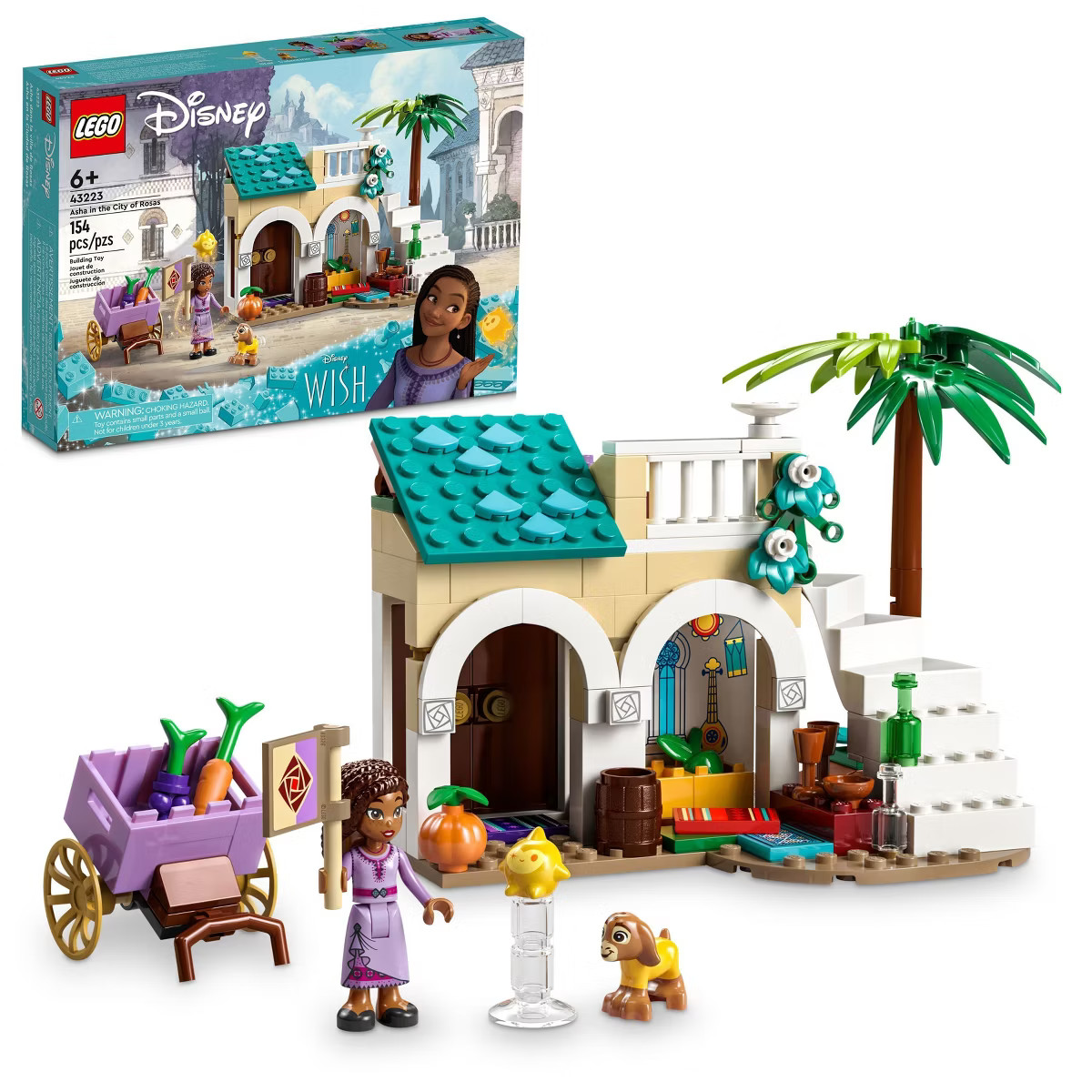 LEGO Disney Wish: Asha in the City of Rosas Collectible Disney Toy 43223 | Target
