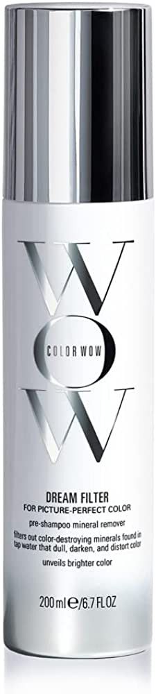 Color Wow Dream Filter Pre Shampoo Mineral Remover – Hard water hair treatment removes dulling,... | Amazon (US)