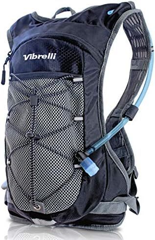 Vibrelli Hydration Pack & 2L Hydration Water Bladder - High Flow Bite Valve - Hydration Backpack ... | Amazon (US)