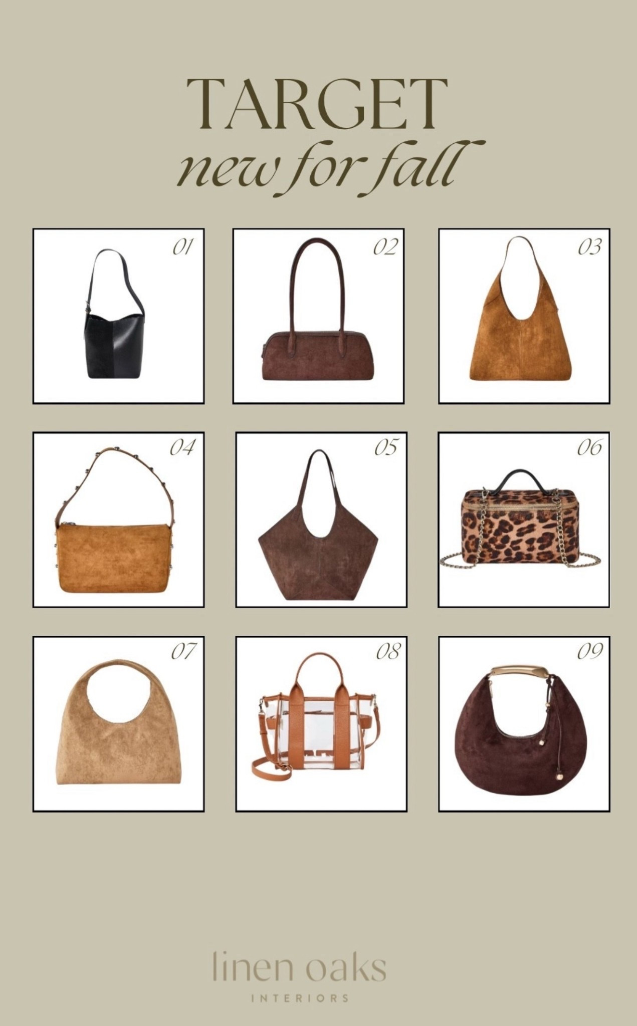 Target new fall handbags! #handbags #fallbags 

#LTKSeasonal #LTKItBag #LTKFallSale