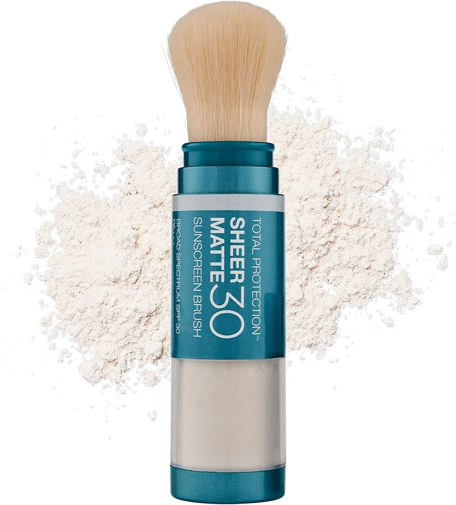 Colorescience Total Protection Sheer Matte SPF 30 Sunscreen Brush For Oily and Acne-Prone Skin, U... | Amazon (US)