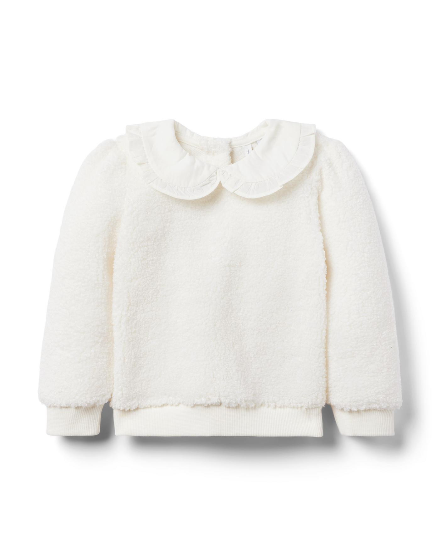 Sherpa Collared Sweater | Janie and Jack
