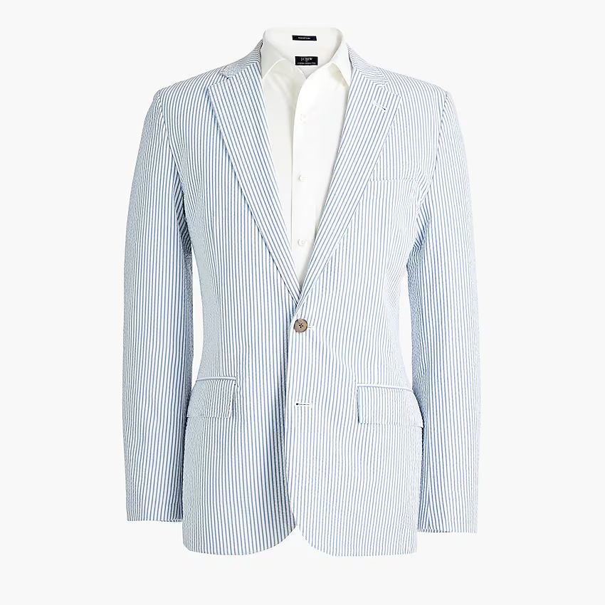 Slim unstructured Thompson suit jacket in seersucker | J.Crew Factory
